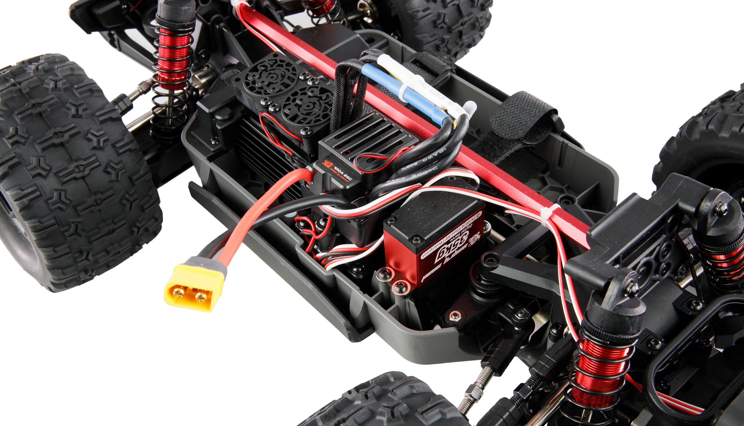 Amewi Monster Truck Hyper Go MTX10 1 10 ARTR Grau, Ansicht 3