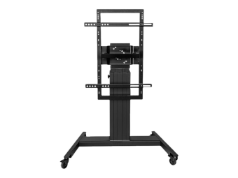 Hagor Mobile Lift Pro Flip LP - Wagen (elektrische Hebevorrichtung drehbare Halterung 500 mm Fahrweg) - für Flachbildschirm - Aluminium - Schwarz - Bildschirmgröße 107-218 cm (42-86)