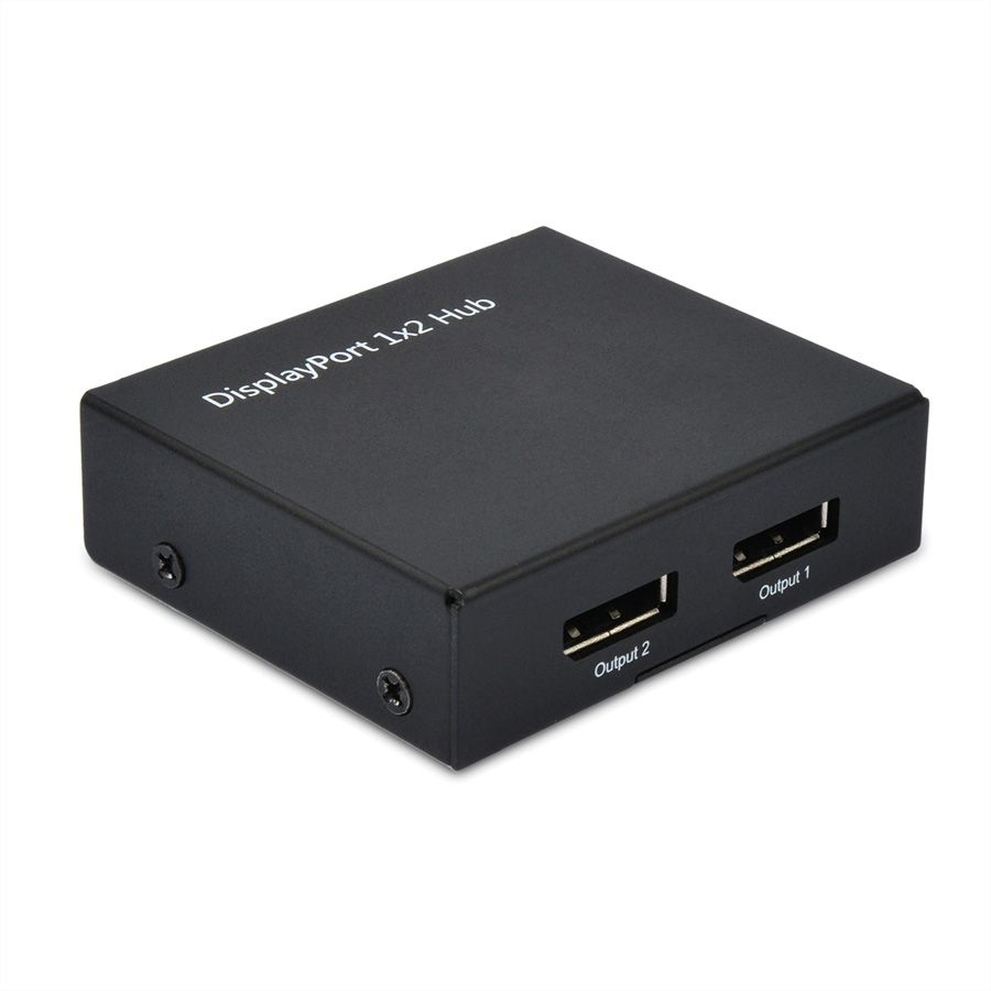 VALUE Video-Verteiler - 2 x DisplayPort - Desktop, Ansicht 2