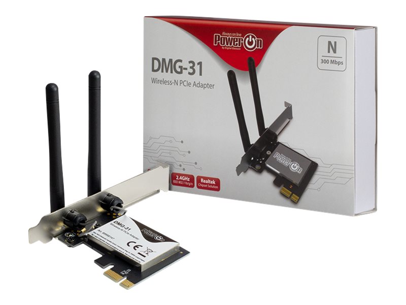Inter-Tech DMG-31 - Netzwerkadapter - PCIe