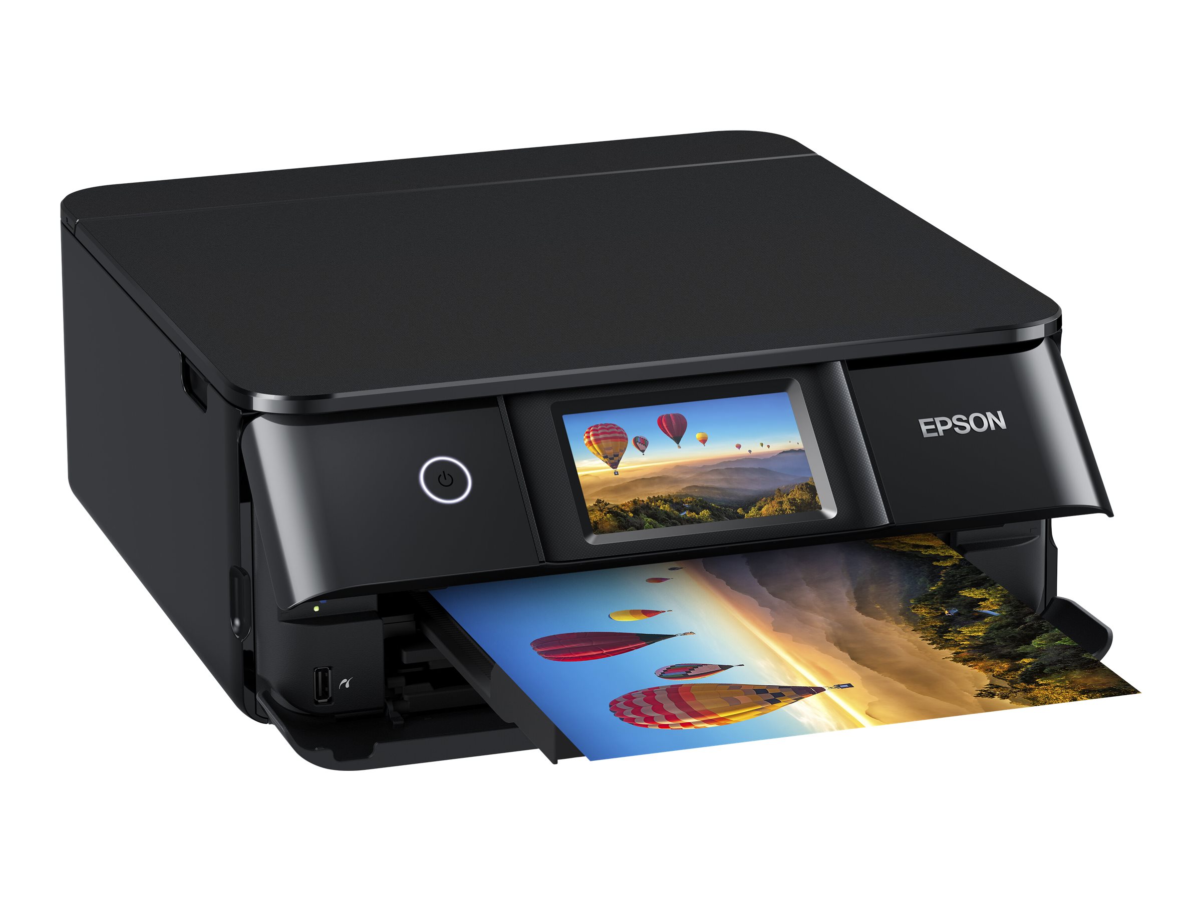 Epson Expression Photo XP-8700 - Multifunktionsdrucker - Farbe - Tintenstrahl - A4/Legal (Medien) - bis zu 9.5 Seiten/Min. (Drucken) - 100 Blatt - USB, Wi-Fi - Schwarz