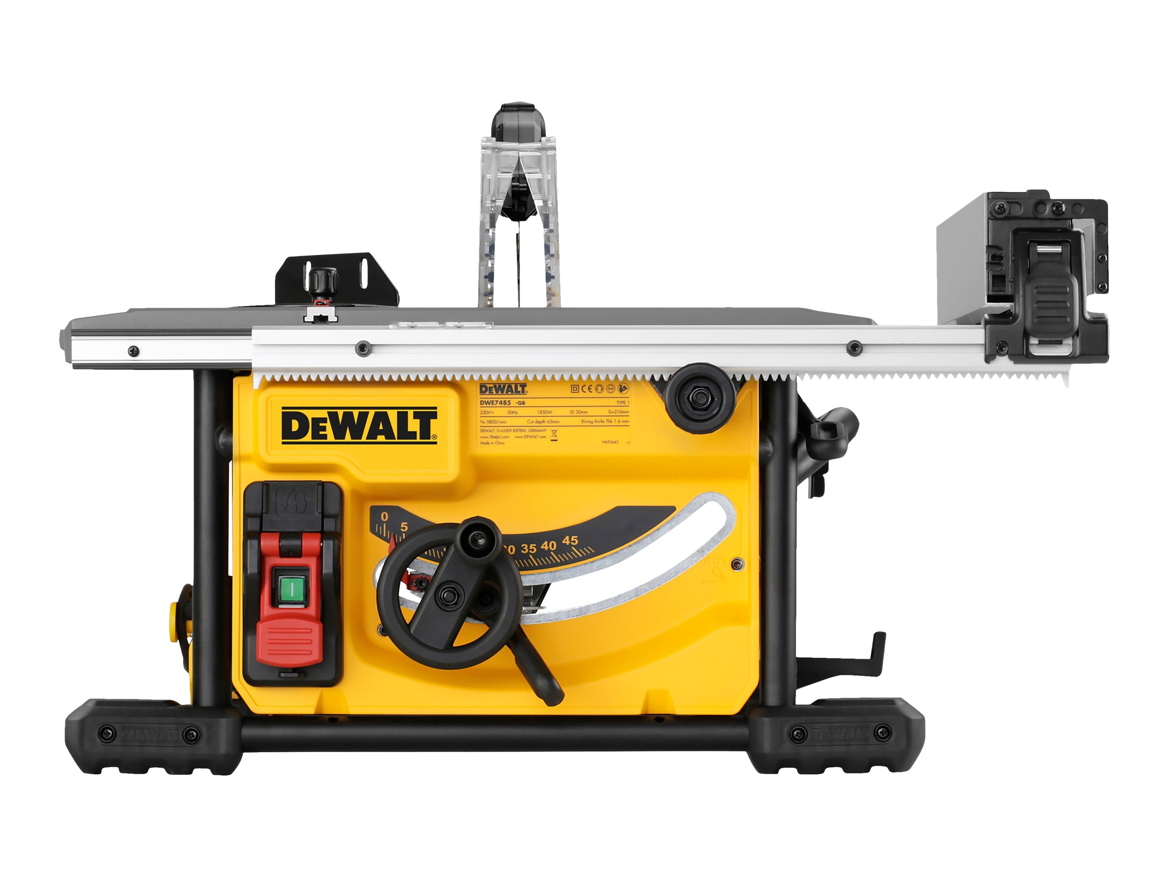 DeWalt DWE7485 Elektro-Tischkreissäge, Ansicht 2