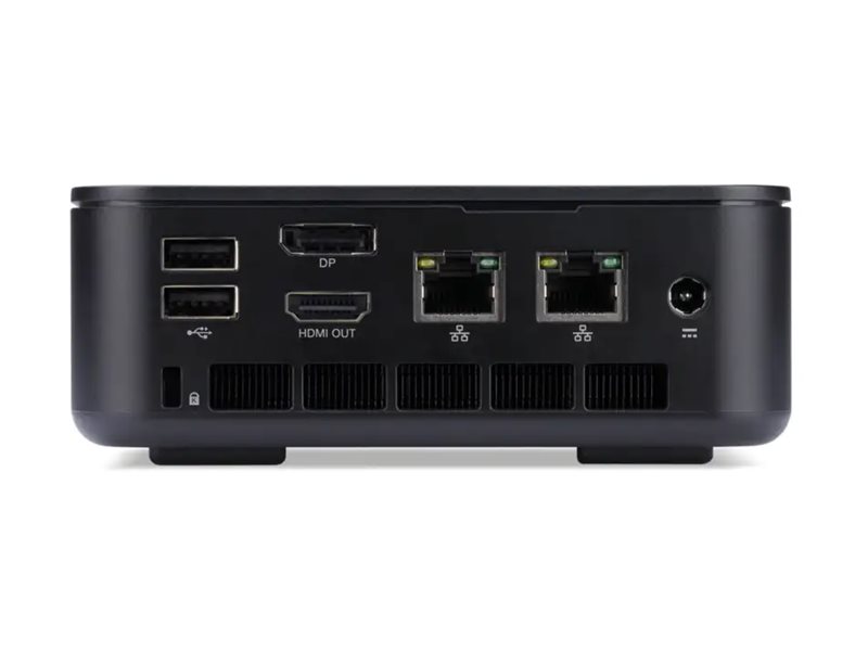 Acer Revo Box AI RB102-LNL - Barebone - Mini-PC - 1 x Core Ultra 7 256V / 2.2 GHz - RAM 16 GB - SSD 1.024 TB - Intel Arc Graphics 140V - Bluetooth, 2.5GbE, Wi-Fi 6E - WLAN: 802.11a/b/g/n/ac/ax (Wi-Fi 6E)