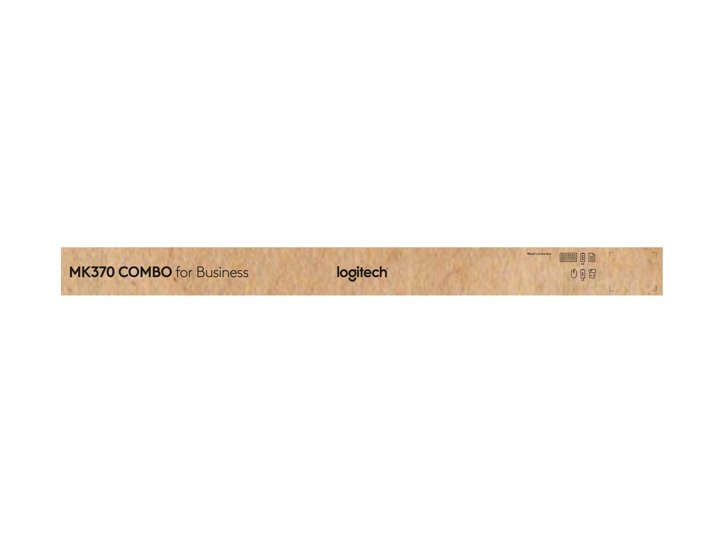 Logitech MK370 Combo for Business - Tastatur-und-Maus-Set