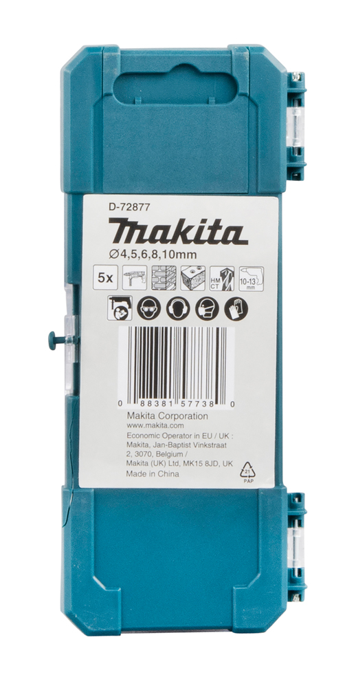 Makita Bohrersatz - Hammereinsatz - 5 Stücke, Ansicht 4