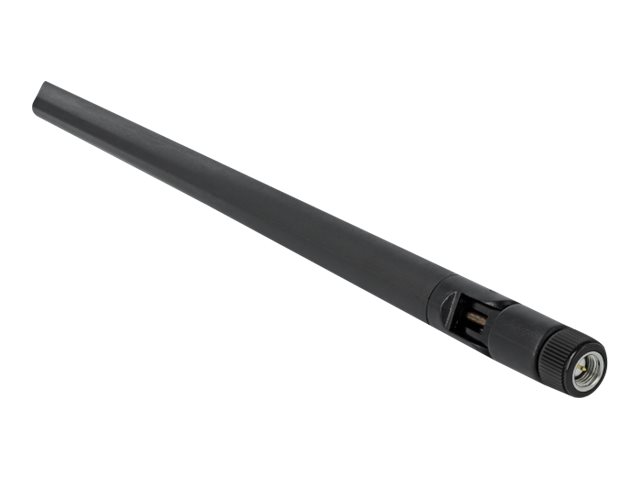 Delock WLAN 802.11 acaxa Antenna RP-SMA plug 5 dBi 20 cm omnidirectional with tilt joint and flexible material