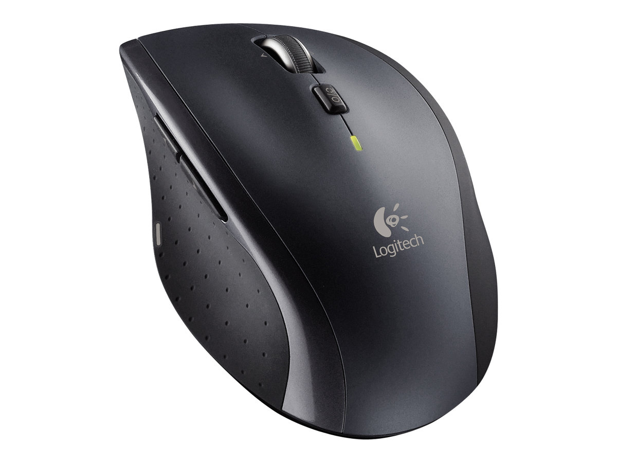 Logitech M705 - Maus - Für Rechtshänder - Laser - 7 Tasten - kabellos - 2.4 GHz - kabelloser Empfänger (USB), Ansicht 3