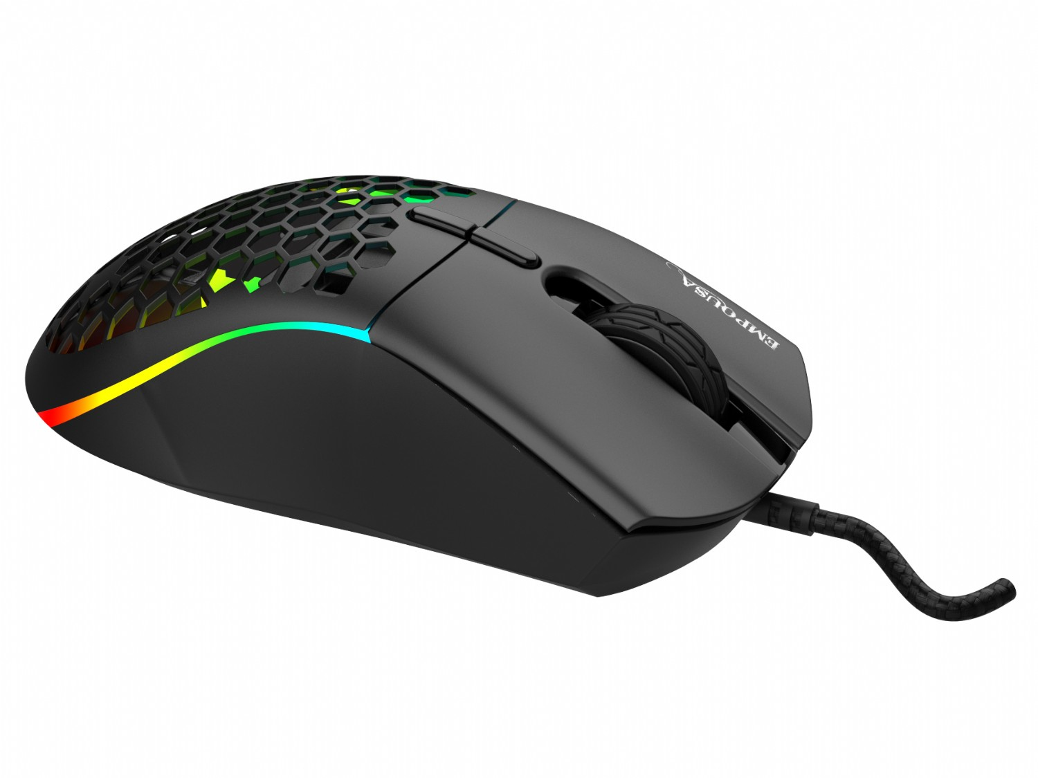 INCA IMG-GT20 - Beidhändig - Optisch - USB Typ-A - 10000 DPI - Schwarz, Ansicht 3