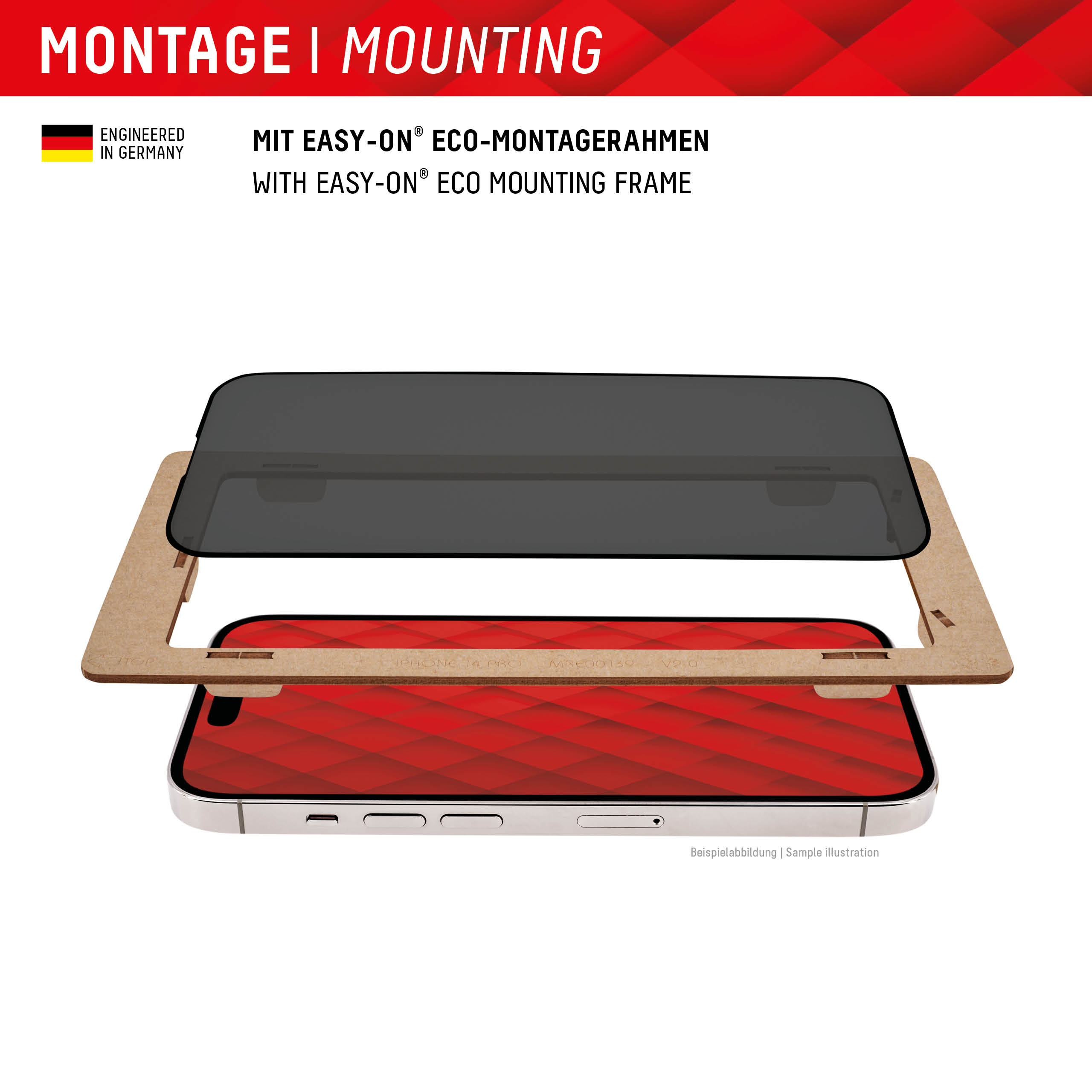 E.V.I. DISPLEX Privacy Glass Samsung Galaxy S24+, Ansicht 4