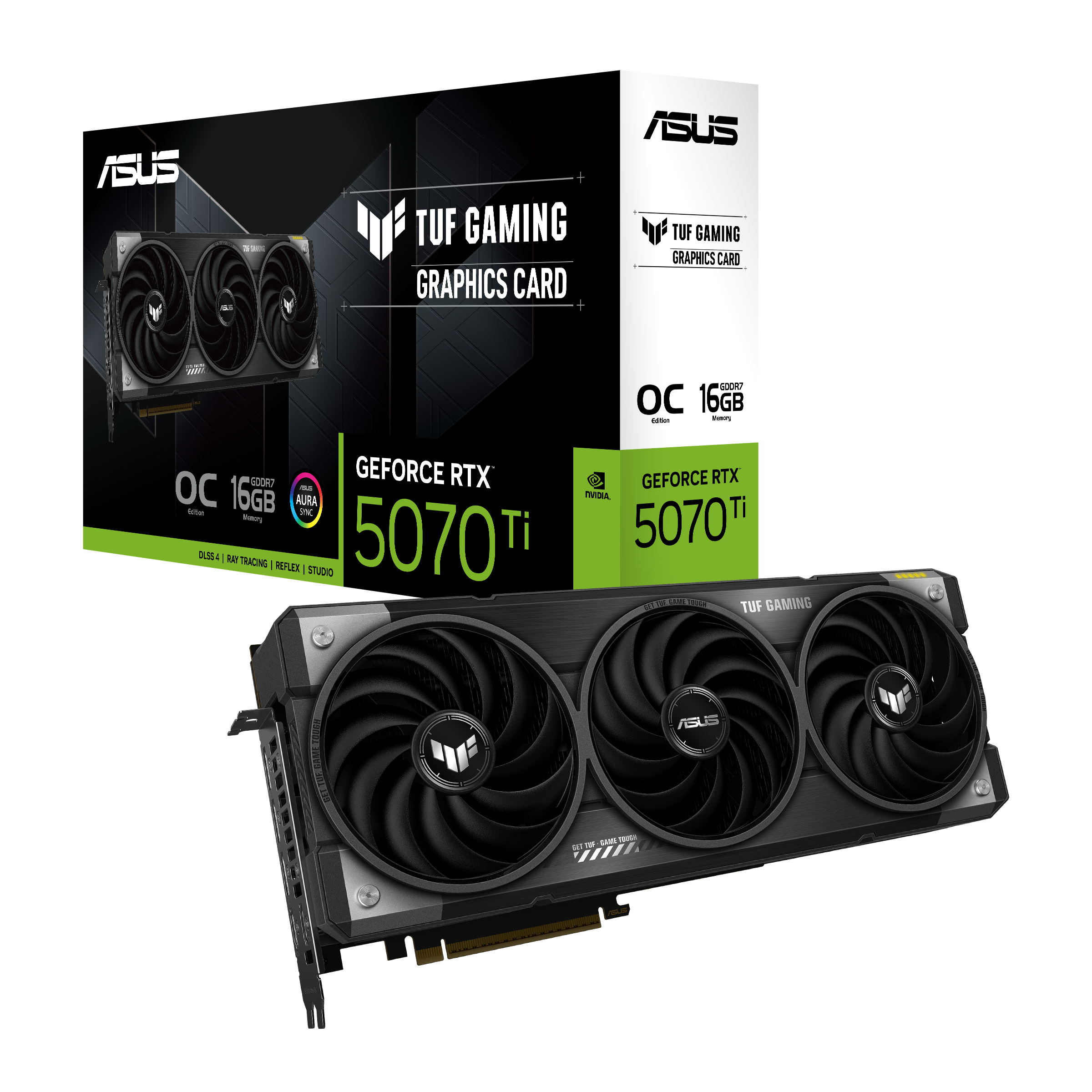 ASUS TUF Gaming GeForce RTX 5070 Ti 16GB - OC Edition, Ansicht 3