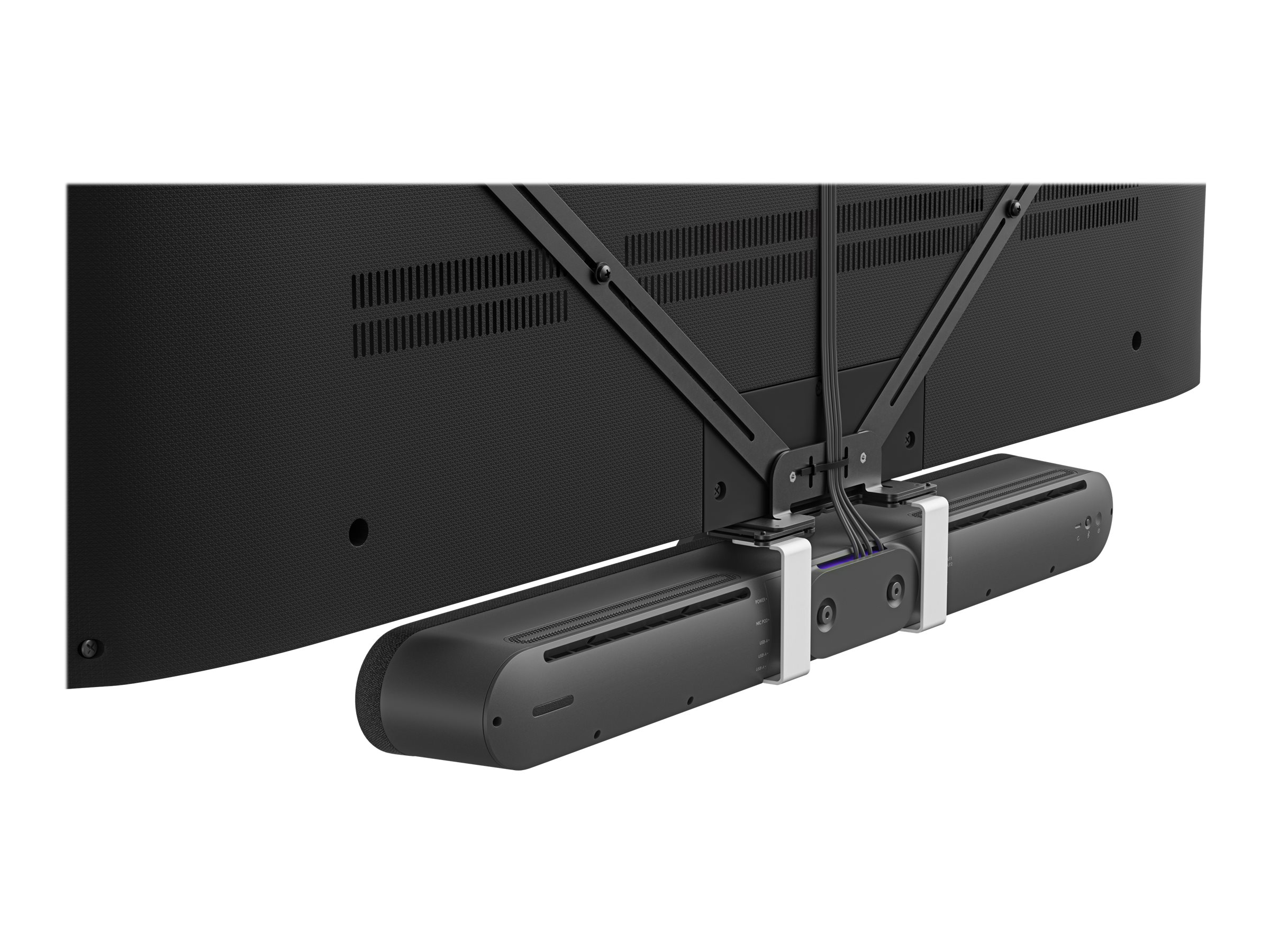 Logitech For Zoom Rooms Appliances Small Room - Kit für Videokonferenzen (Videoleiste, Touch-Controller), Ansicht 3