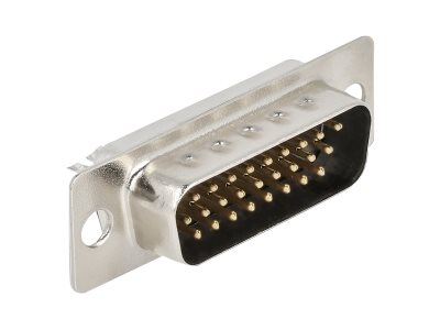 DELOCK D-Sub HD 26 Pin Stecker Metall (66706)