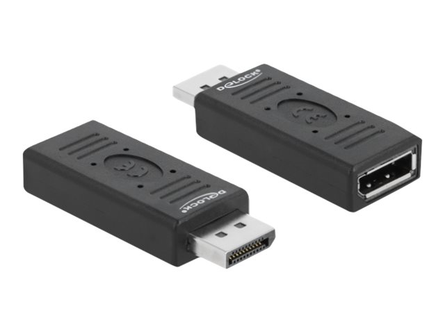 DELOCK DisplayPort 1.2 Adapter St zu Bu (66639)