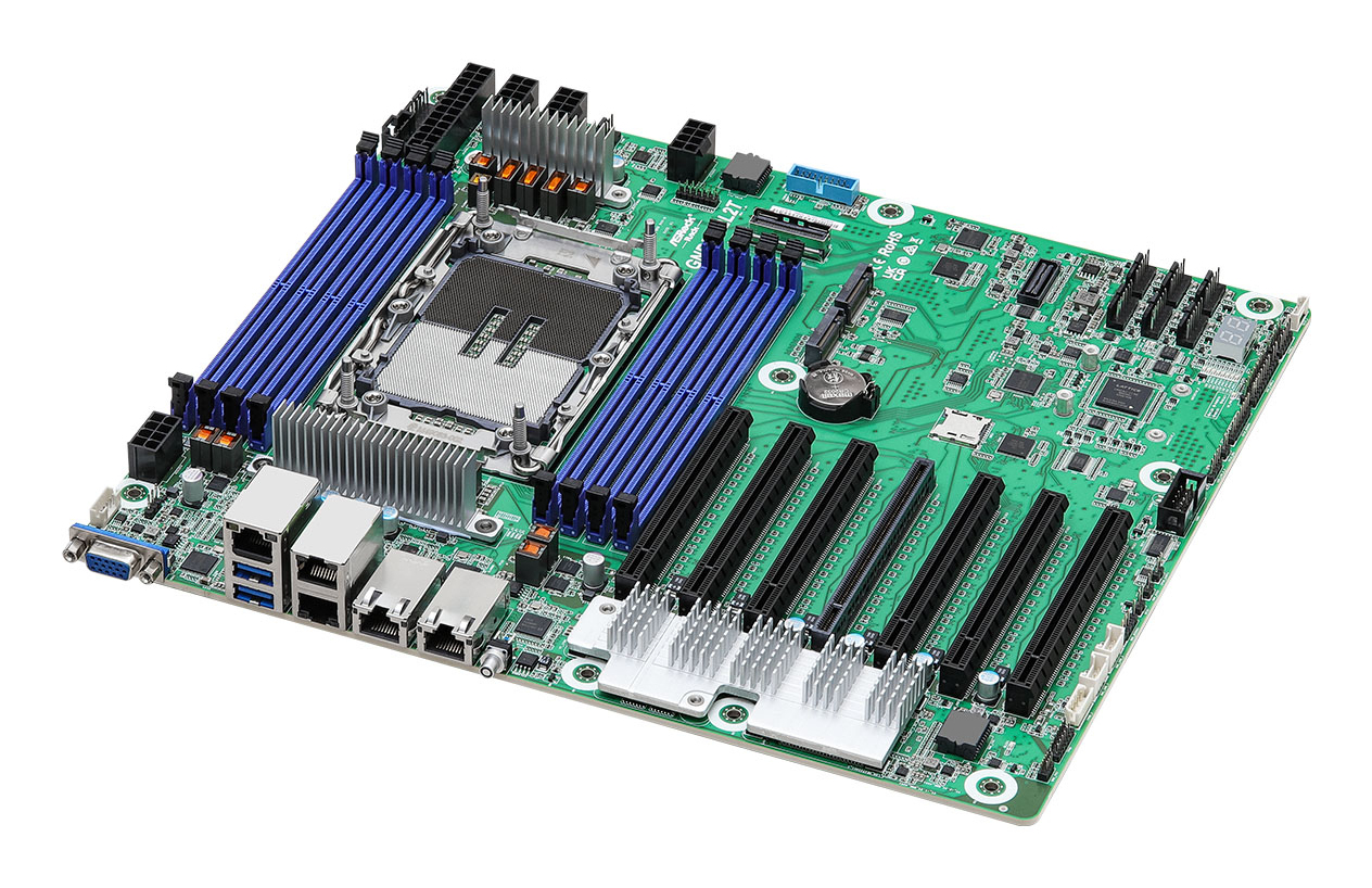 ASRock Mainboard GNRD8-2L2T CEB Sockel 4710 Single - Mainboard - DDR5 - E-ATX, Ansicht 3