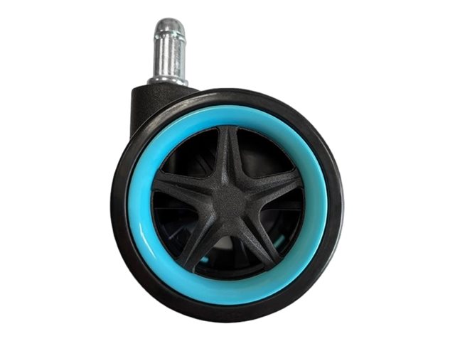 LC-Power Drift - Rolle - 6.455 cm - Schwarz, Hellblau (Packung mit 5)