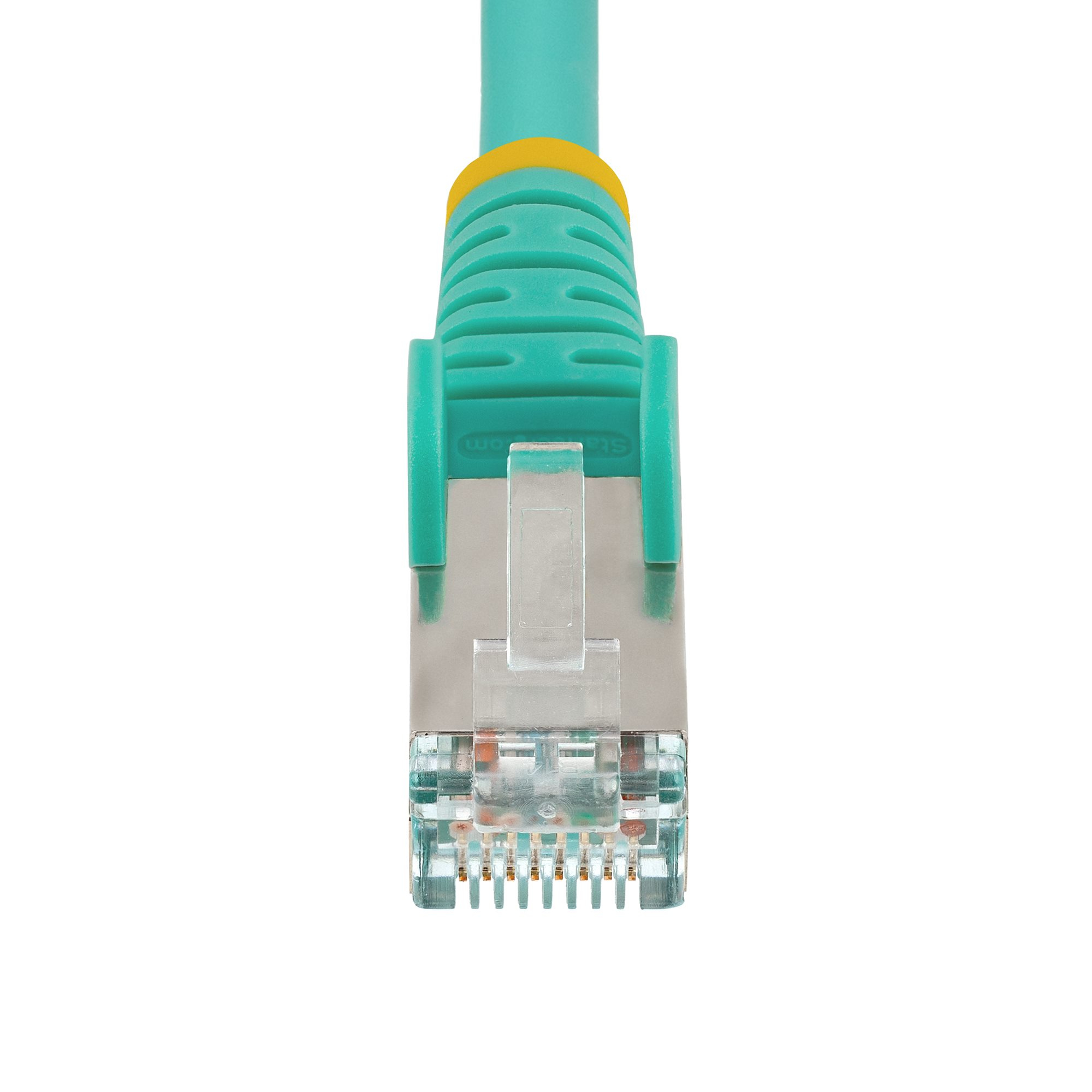 StarTech.com 10m CAT6a Ethernet Cable - Aqua - Low Smoke Zero Halogen (LSZH), Ansicht 2