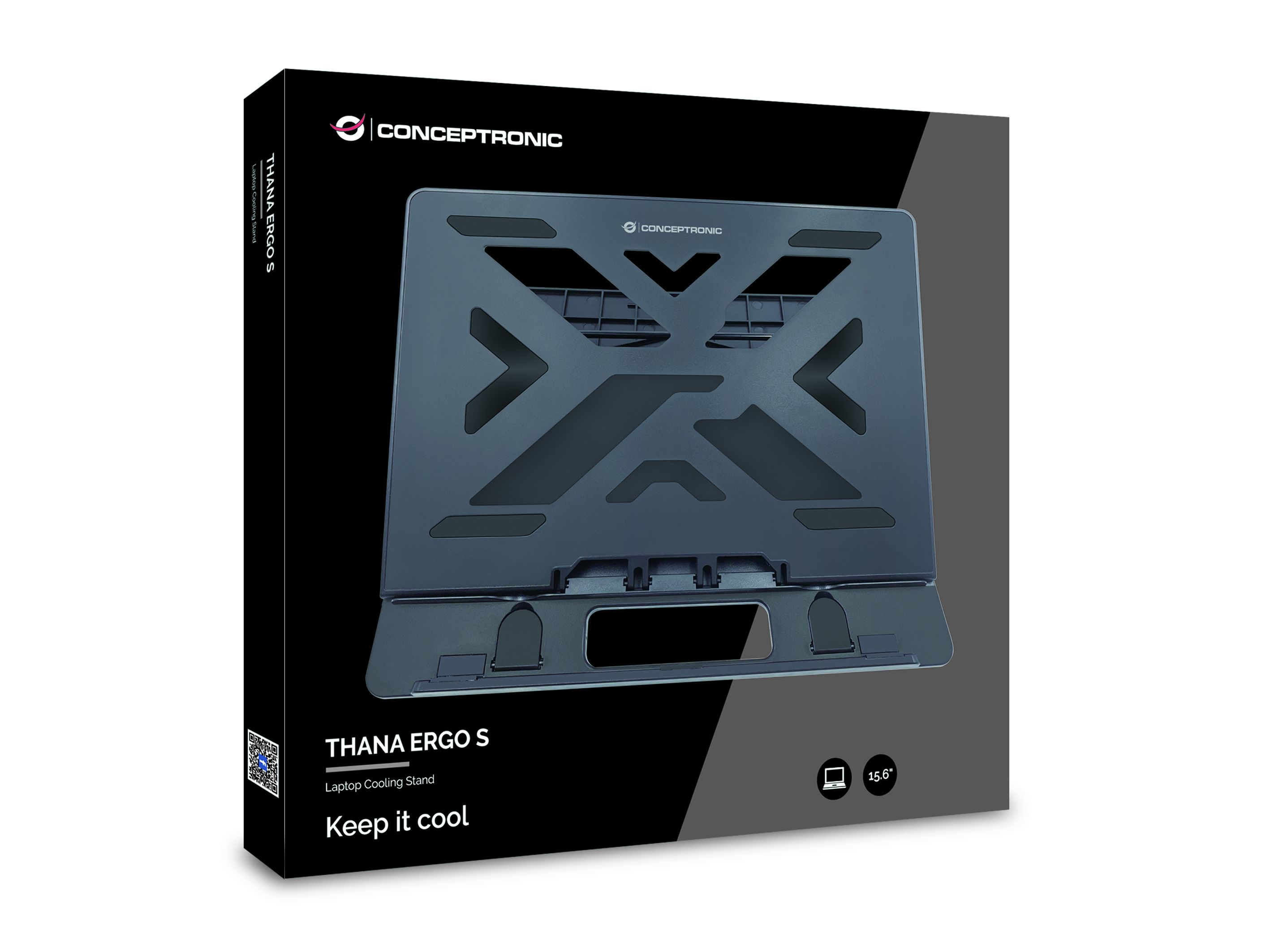 Conceptronic THANA ERGO S - Notebook-Ständer - 39.6 cm (15.6), Ansicht 4