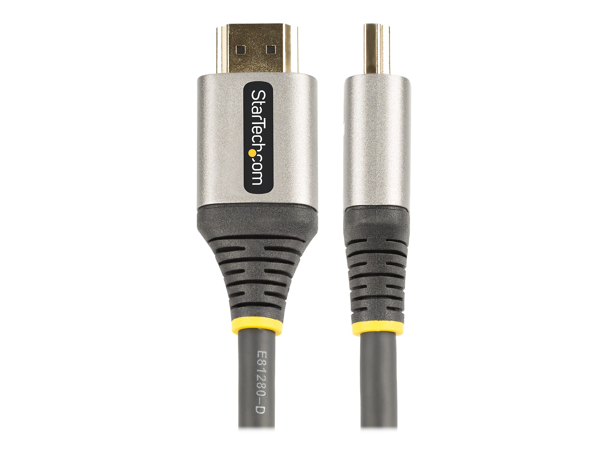 StarTech.com 1m Premium zertifiziertes HDMI 2.0 Kabel - High Speed Ultra HD 4K 60Hz HDMI Kabel mit Ethernet - HDR10, ARC - UHD HDMI Videokabel - Für UHD Monitore, TVs, Displays - M/M (HDMMV1M)