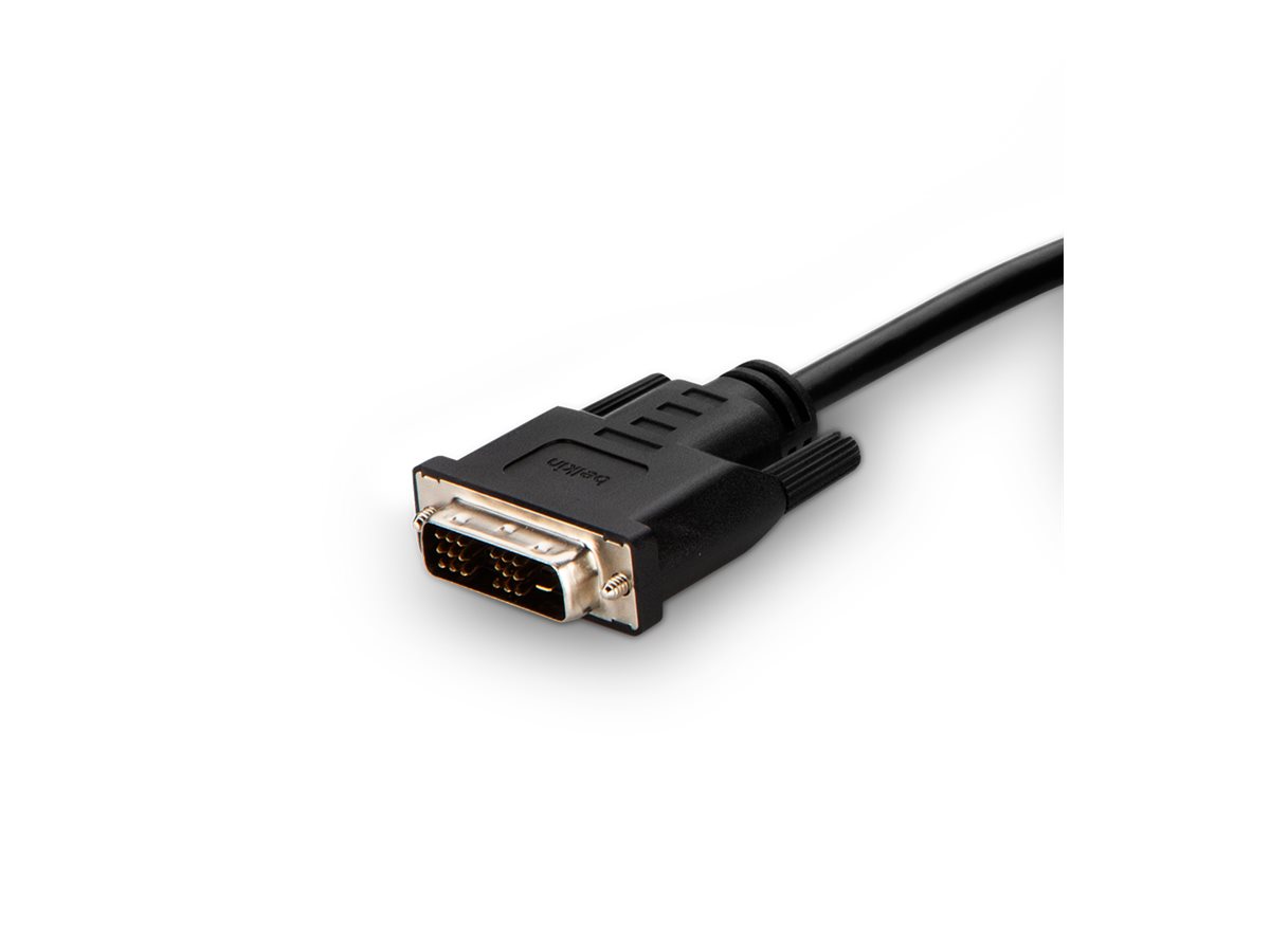 Belkin Secure KVM Combo Cable - Video- / USB- / Audio-Kabel - TAA-konform - USB, Mini-Stecker, DVI-D (M)
