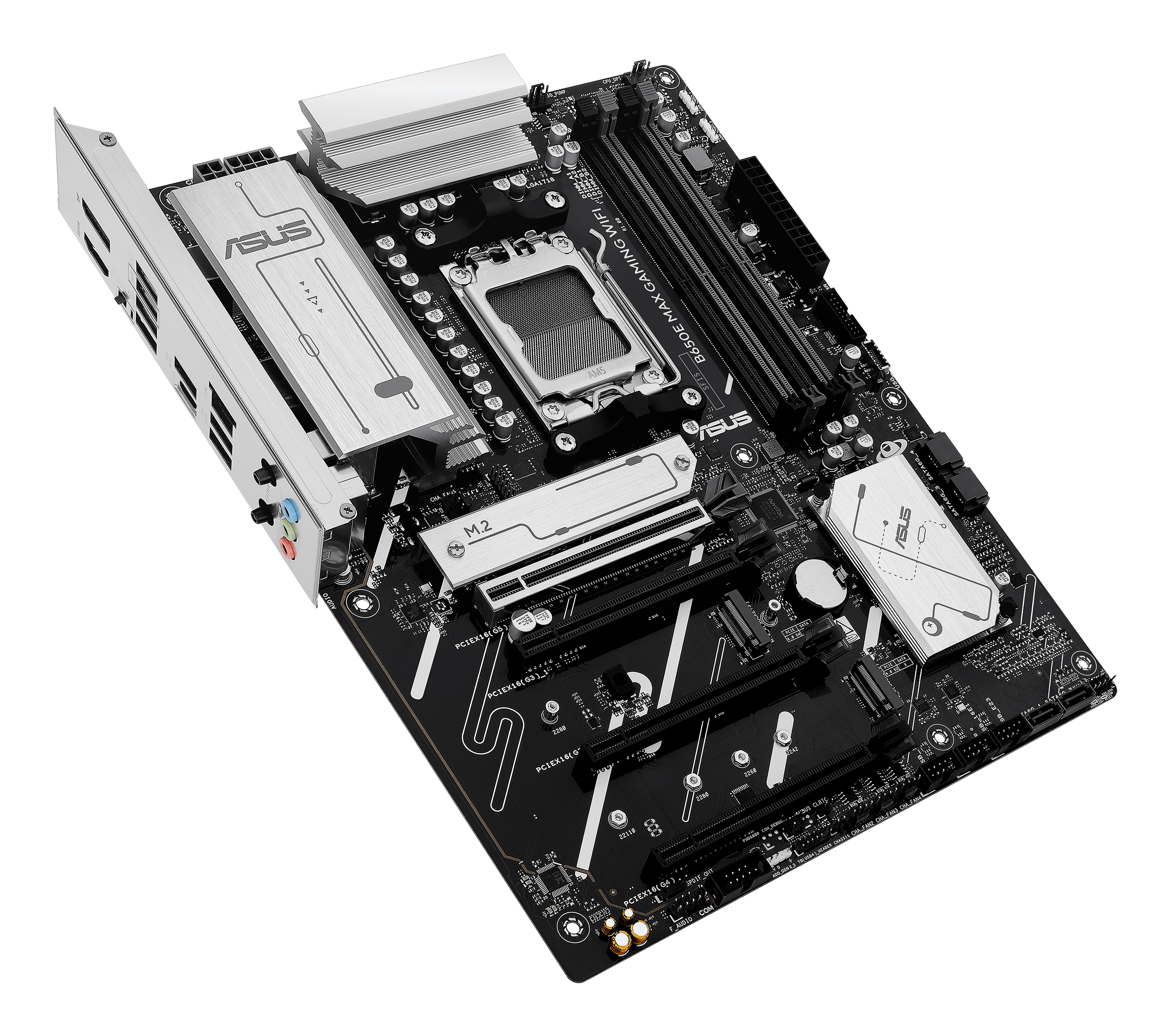 ASUS B650E MAX GAMING WIFI - Motherboard - ATX - Socket AM5 - AMD B650 Chipsatz, Ansicht 2