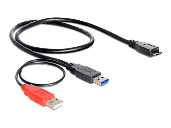 Delock USB-Kabel - USB Typ A (M) zu USB (nur Strom)