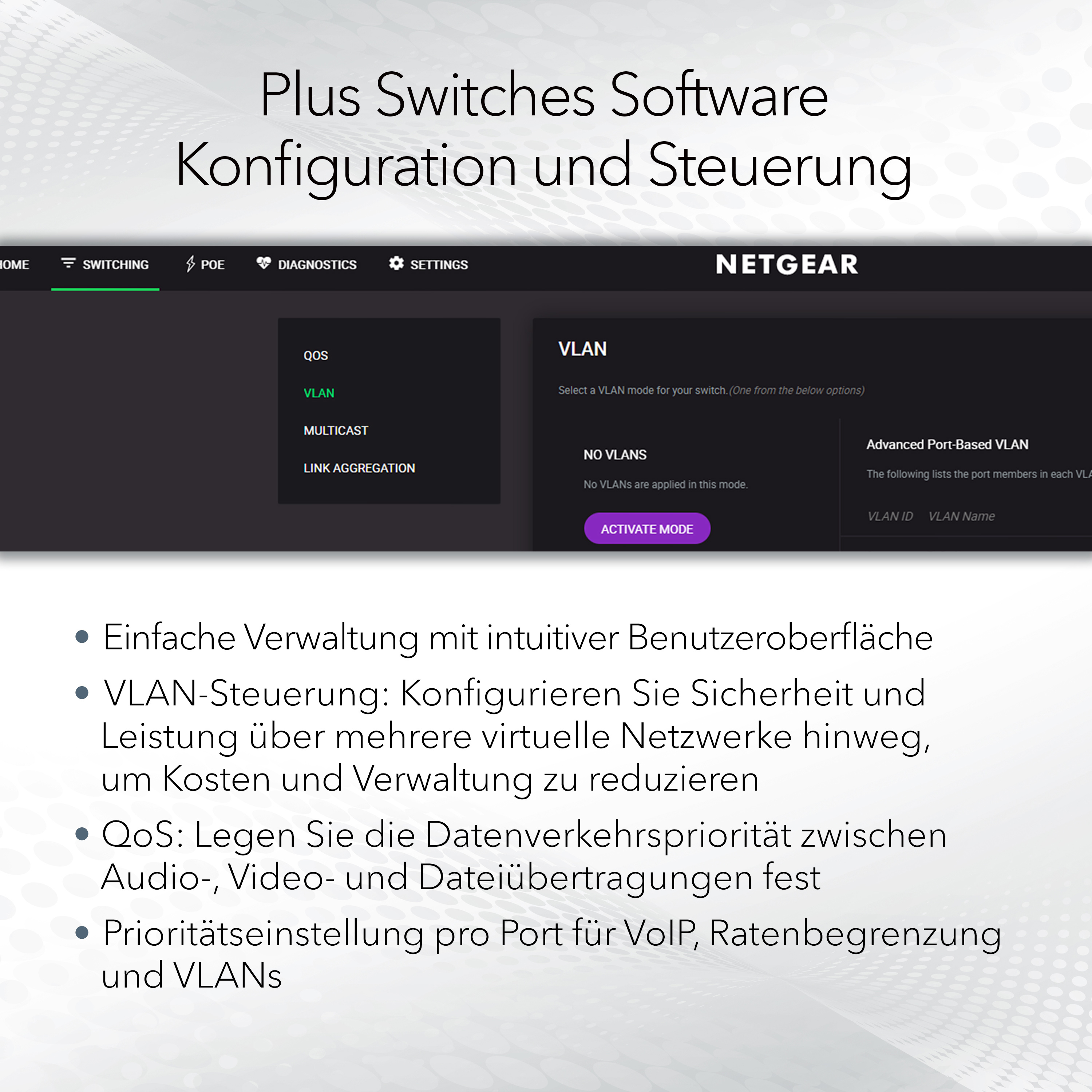 Netgear Plus GS305EP - Switch - Smart - 5 x 10/100/1000 (4 PoE+), Ansicht 3