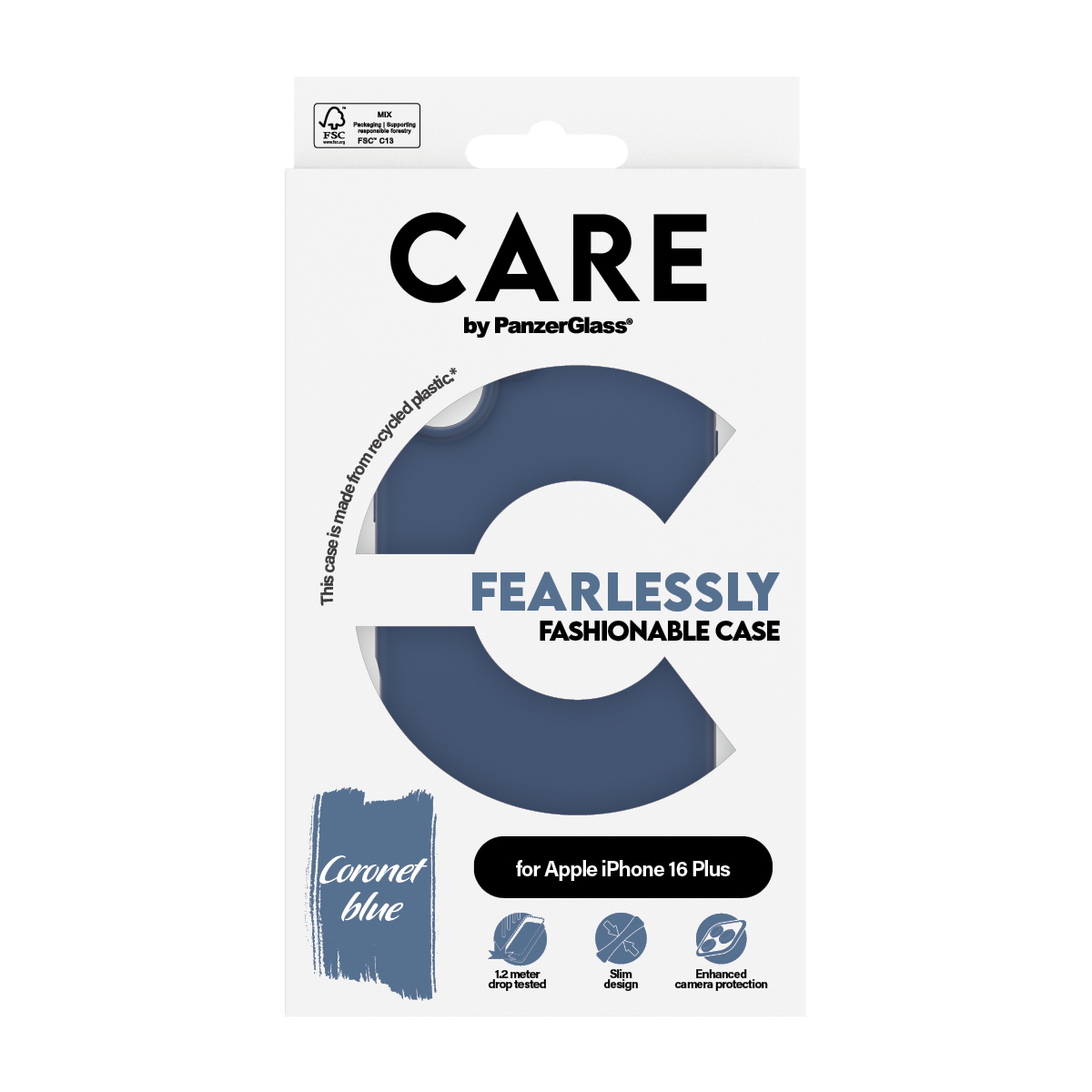 PanzerGlass CARE by PanzerGlass - Hintere Abdeckung für Mobiltelefon - Thermoplastisches Polyurethan (TPU), Ansicht 3
