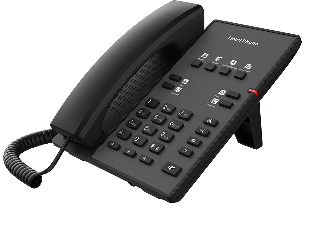 Fanvil H1-2 Wire 2 Wire Hotel Phone - VoIP-Telefon - Voice-Over-IP, Ansicht 3