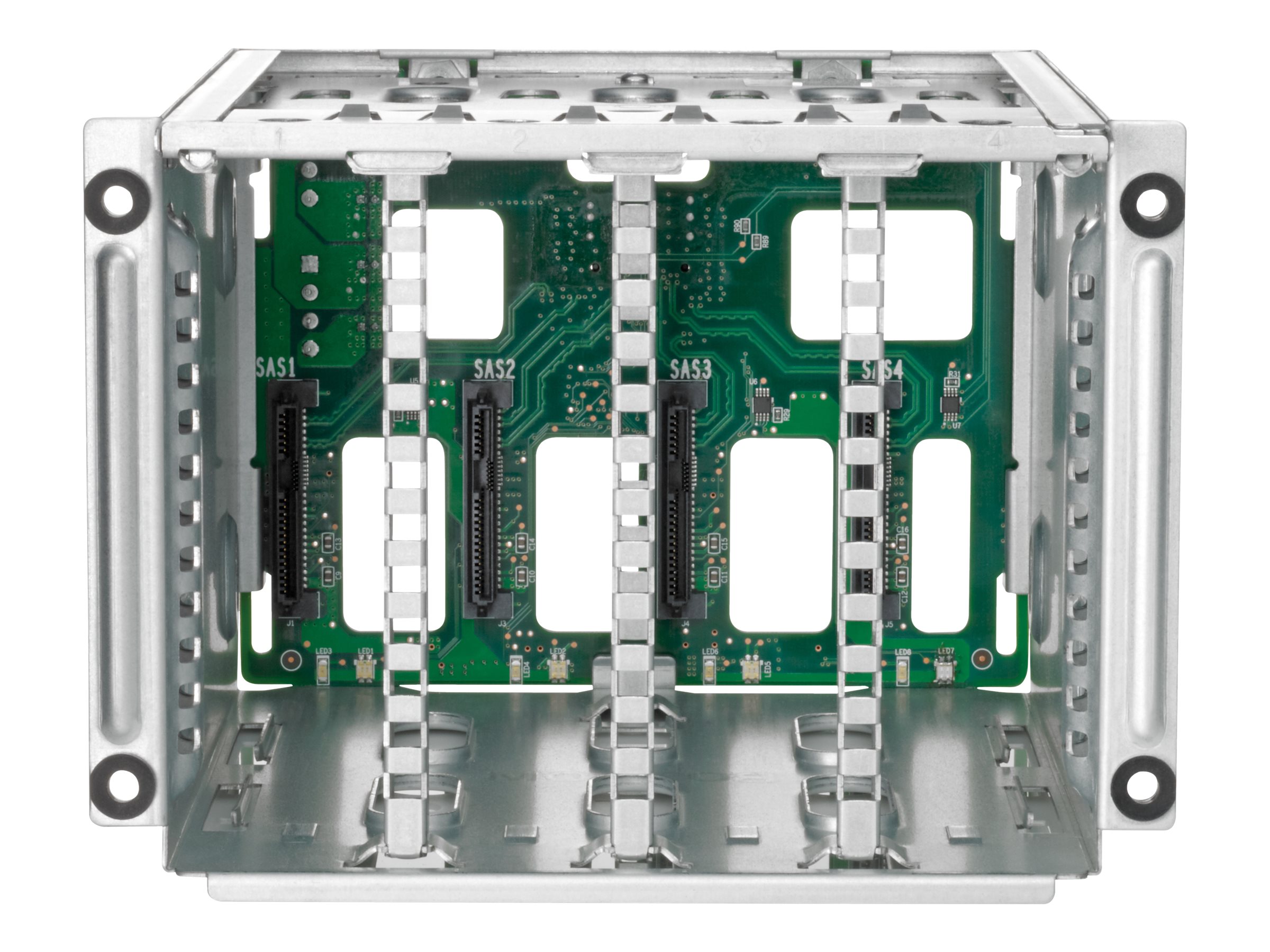 HPE 2LFF LP Secondary Riser Cage Kit - Gehäuse für Speicherlaufwerke - 3.5 (8.9 cm)