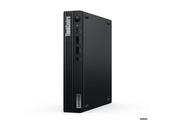 Lenovo ThinkCentre M75q Gen 5 12RQ - Mini - Ryzen 5 Pro 8500GE  3.4 GHz - RAM 16 GB - SSD 512 GB - TCG Opal Encryption 2 NVMe - Radeon 740M - 1GbE Wi-Fi 6E Bluetooth 5.3 - WLAN 802.11abgnacax (Wi-Fi 6E)