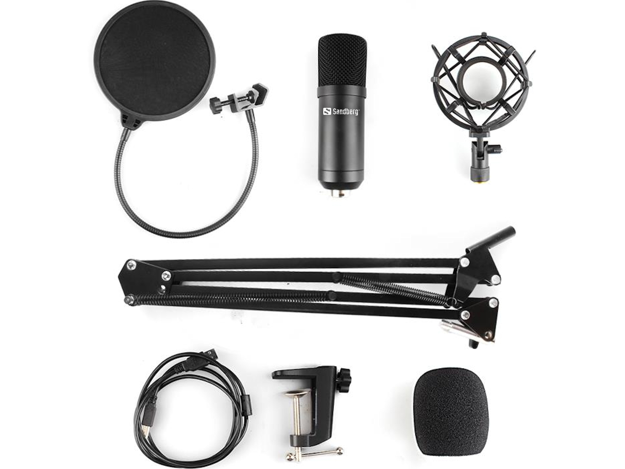 SANDBERG Streamer USB Microphone Kit, Ansicht 3