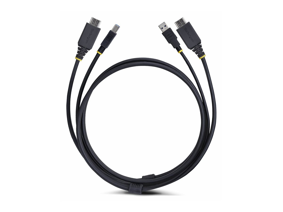 StarTech.com 6ft (1.8m) HDMI and USB 5Gbps KVM Cable - Tastatur- / Video- / Maus- (KVM-), Ansicht 4