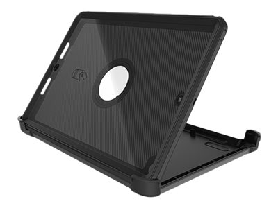 OtterBox Defender Series - Schutzhülle für Tablet - Polyester Polycarbonat Kunstfaser - Schwarz - für Apple 10.2-inch iPad (7. Generation 8. Generation 9. Generation)