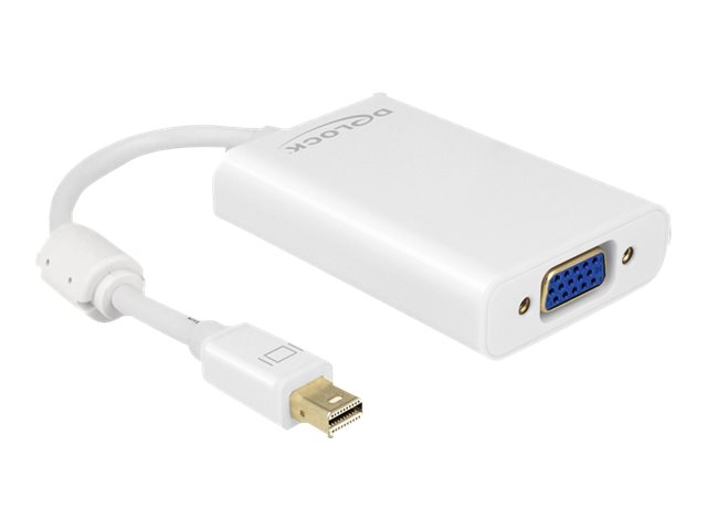 Delock Adapter mini Displayport 1.1 male > VGA female + Audio + Power