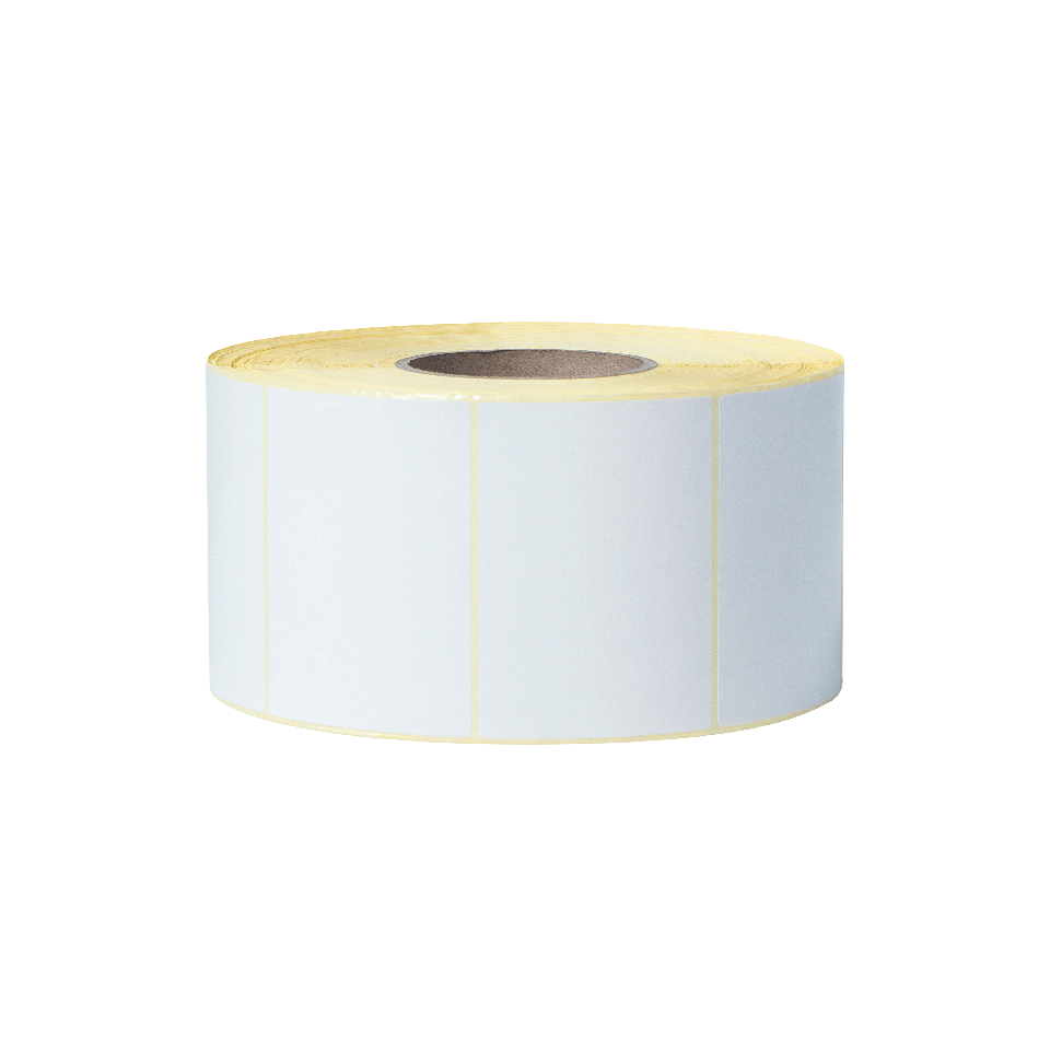 Brother Unbeschichtet - weiß - 102 x 74 mm 2940 Etikett(en) (1 Rolle(n), Ansicht 2