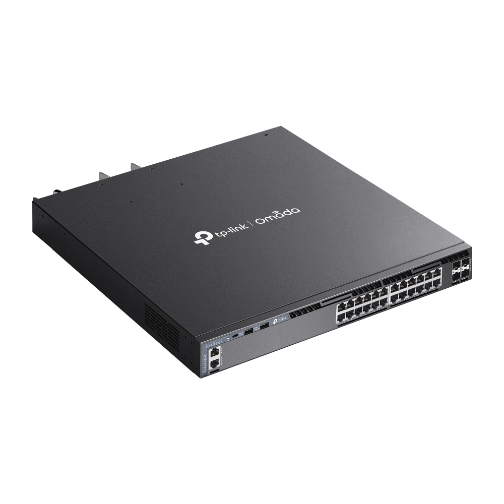 TP-LINK Omada SG6428XHP V1 - Switch - L3 - managed - 24 x 10/100/1000 (PoE+), Ansicht 4