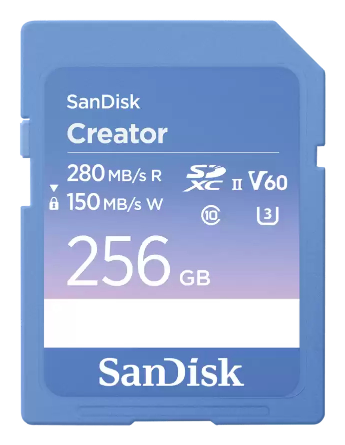SanDisk Creator - Flash-Speicherkarte - 256 GB, Ansicht 4
