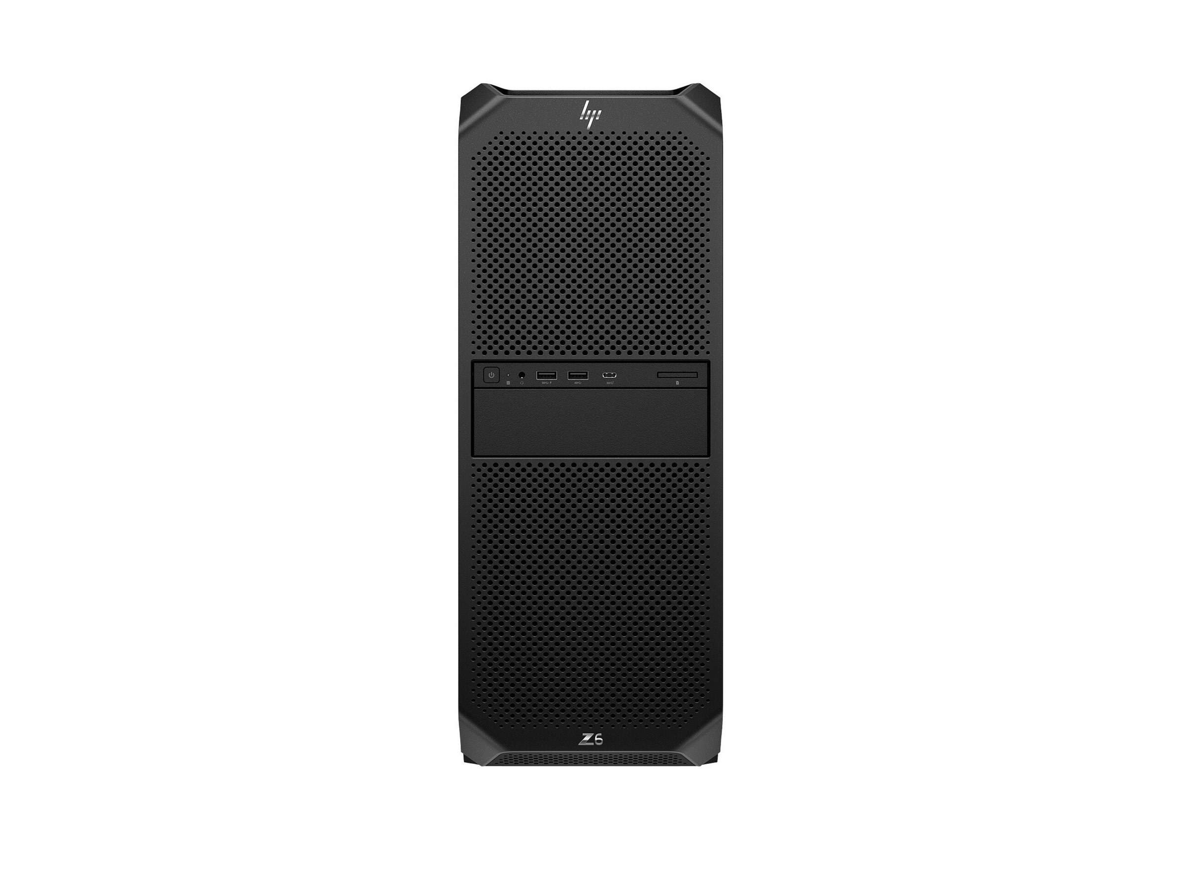 HP Workstation Z6 G5 A - Tower - 4U - 1 x Ryzen ThreadRipper PRO 7955WX  4.5 GHz - RAM 64 GB - SSD 2 TB - HP Z Turbo Drive NVMe TLC - keine Grafiken - 1GbE - Win 11 Pro - Monitor: keiner - Tastatur: Deutsch - Schwarz - mit HP 1 Jahr Wolf Pro Security 