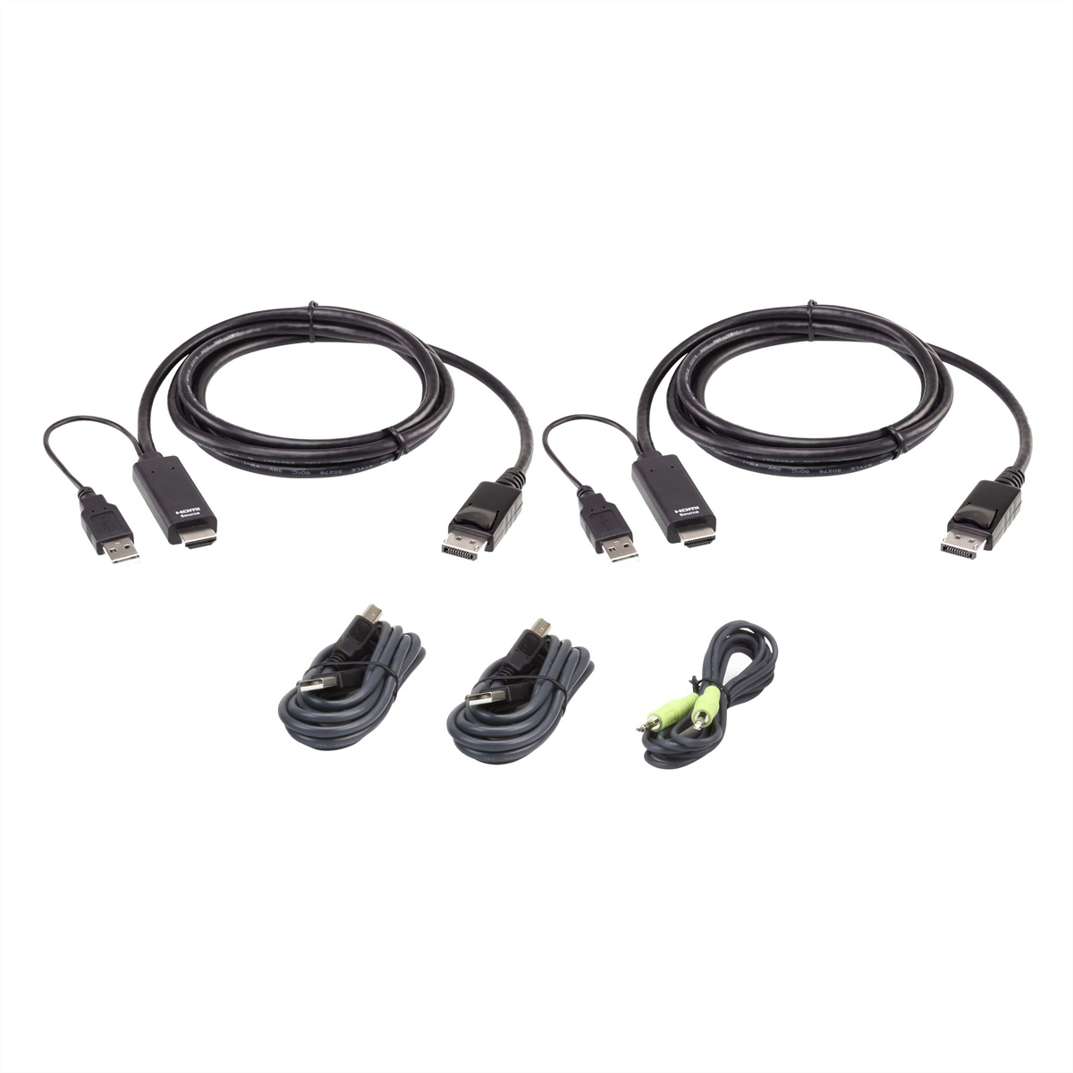 ATEN 2L-7D02UHDPX5 - Video-/Audio-/Datenkabel-Kit, Ansicht 2