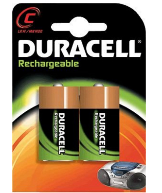 Duracell Recharge Ultra - Batterie 2 x C - NiMH - (wiederaufladbar), Ansicht 2