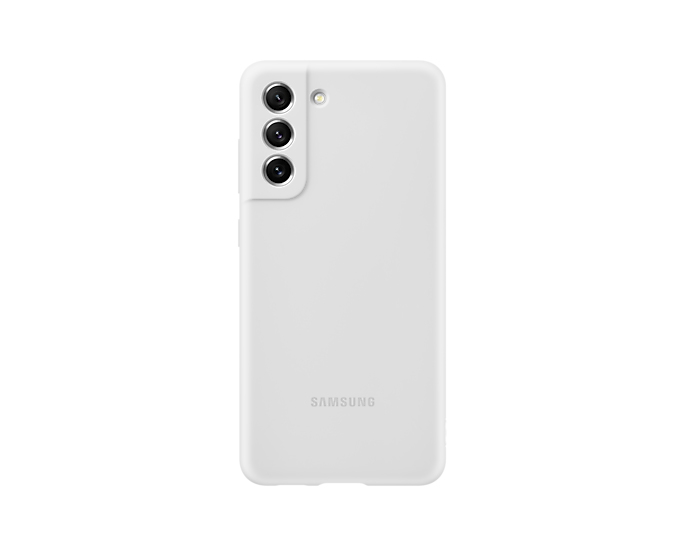 Samsung S21 FE Silicone Cover White
