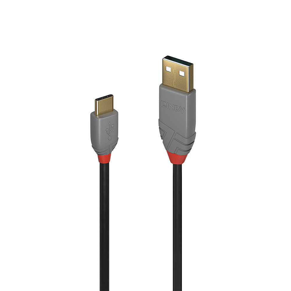 Lindy Anthra Line - USB-Kabel - USB-C (M) bis USB Typ A (M), Ansicht 2