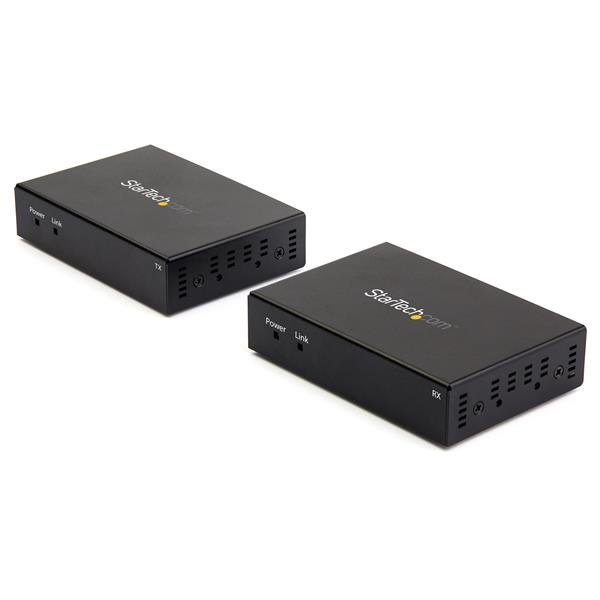 StarTech.com HDMI Ethernet Extender - 4K 60Hz - 100 m, 3840 x 2160 Pixel, AV-Sender &amp; -Empfänger, 140 m, Kabelgebunden, Schwarz, HDCP