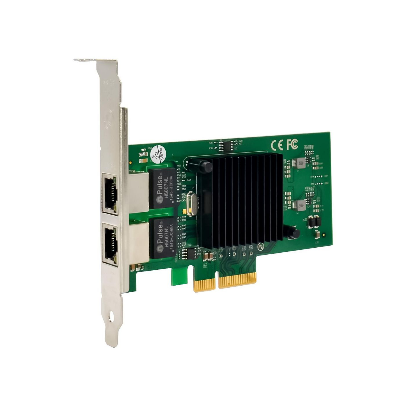 MicroConnect MC-JL82576EB - PCIe - RJ-45 - Grün - IPv 4 - IPv 6 - 150 g - 174 mm, Ansicht 3