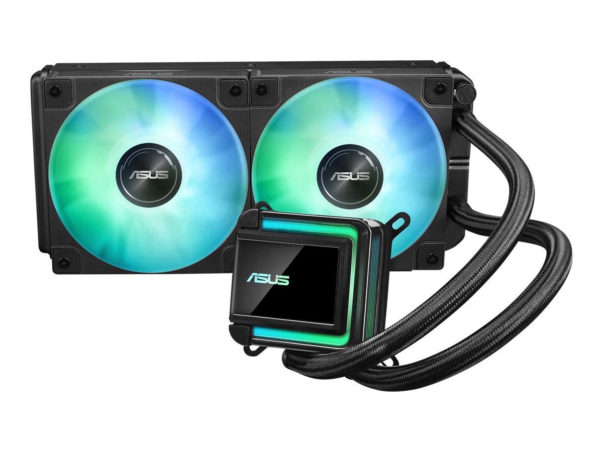 ASUS LC 240 ARGB - Prozessor-Flüssigkeitskühlsystem - Kühlergröße: 240 mm - (für: LGA1700, LGA1200, LGA115x Socket, AM4, AM5, LGA1851)
