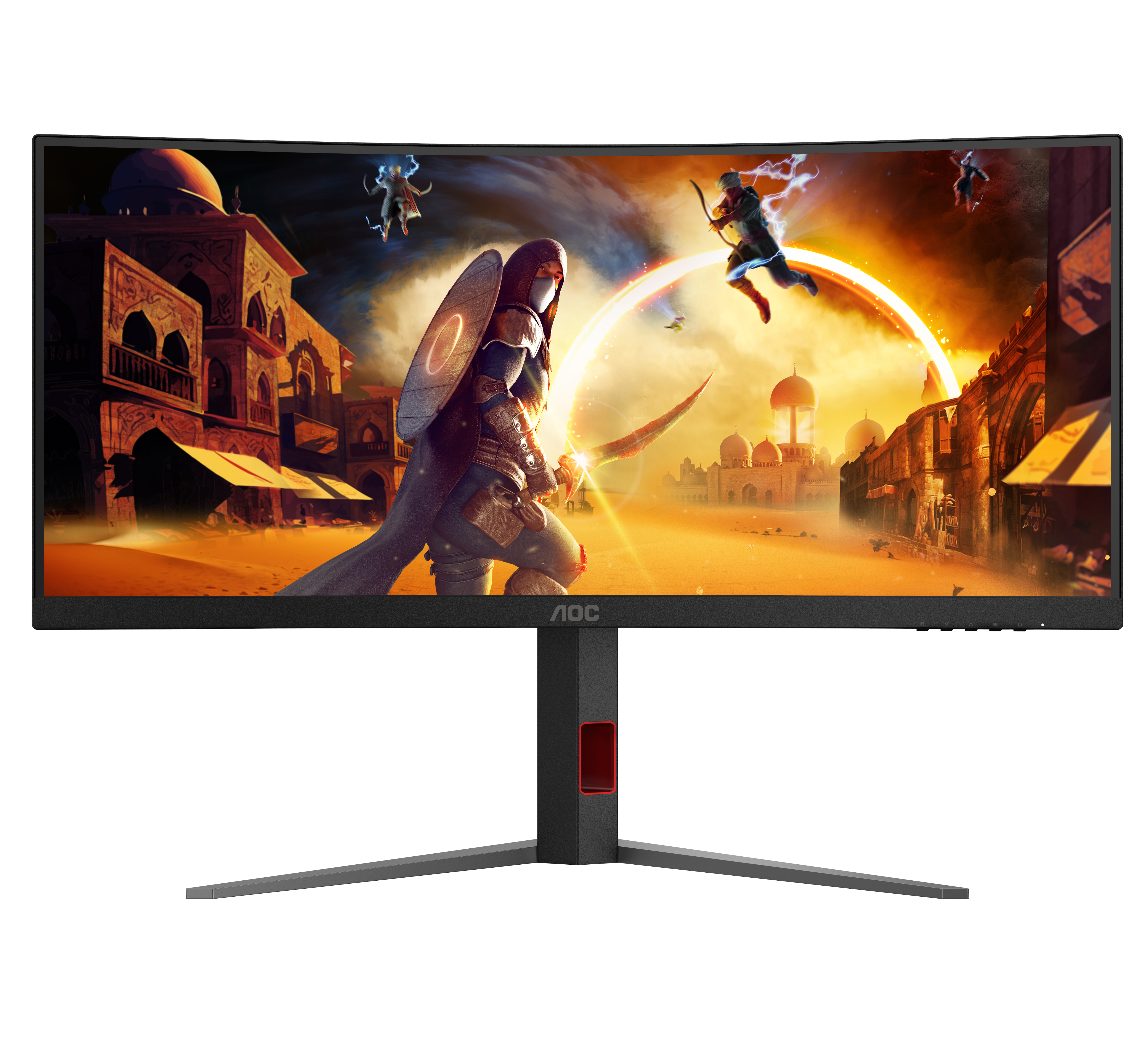AOC Gaming CU34G4Z - LED-Monitor - Gaming - gebogen - 86.4 cm (34), Ansicht 2