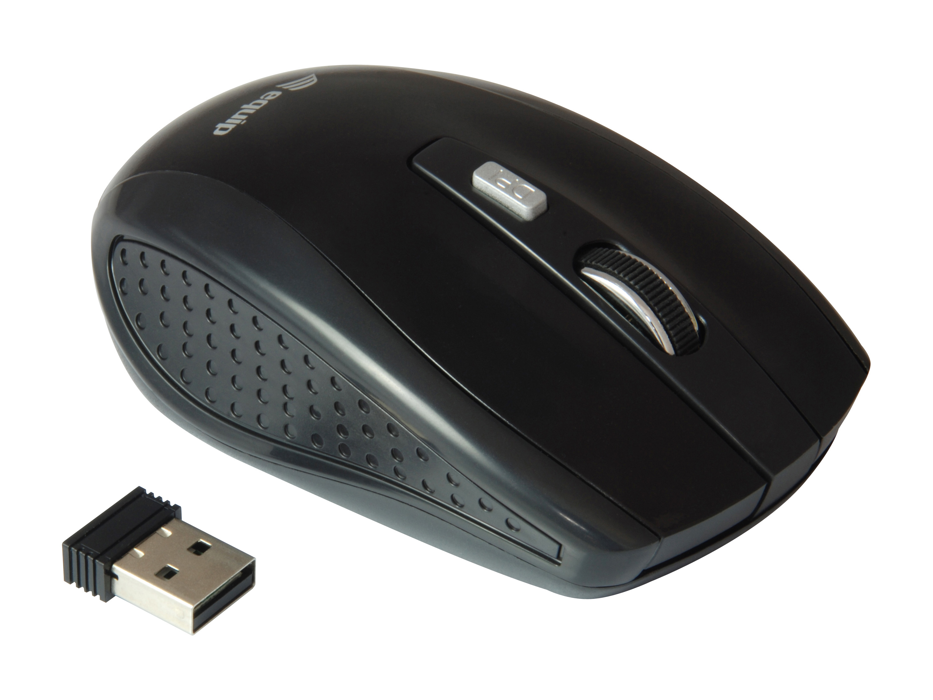 Equip Travel - Maus - rechts- und linkshändig - optisch - 4 Tasten - kabellos - 2.4 GHz - kabelloser Empfänger (USB), Ansicht 2