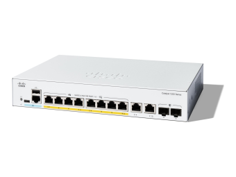 Cisco Catalyst 1200-8P-E-2G - Switch - L3 - Smart - 8 x 101001000 (PoE+)