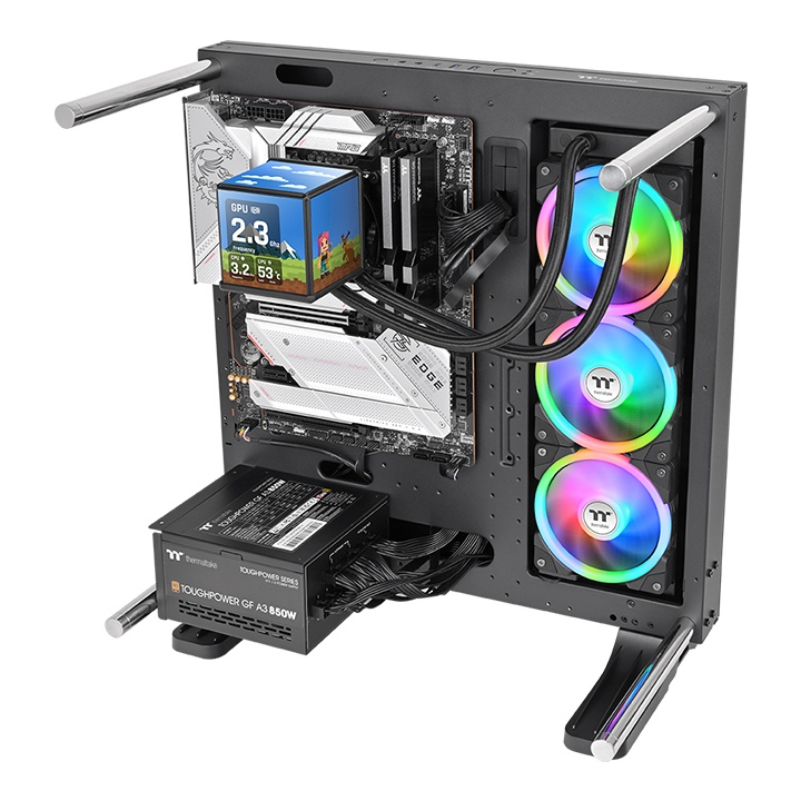 Thermaltake Minecube 360 Ultra AiO ARGB Fan black - CPU-Kühler - AMD Sockel AM2, Ansicht 4