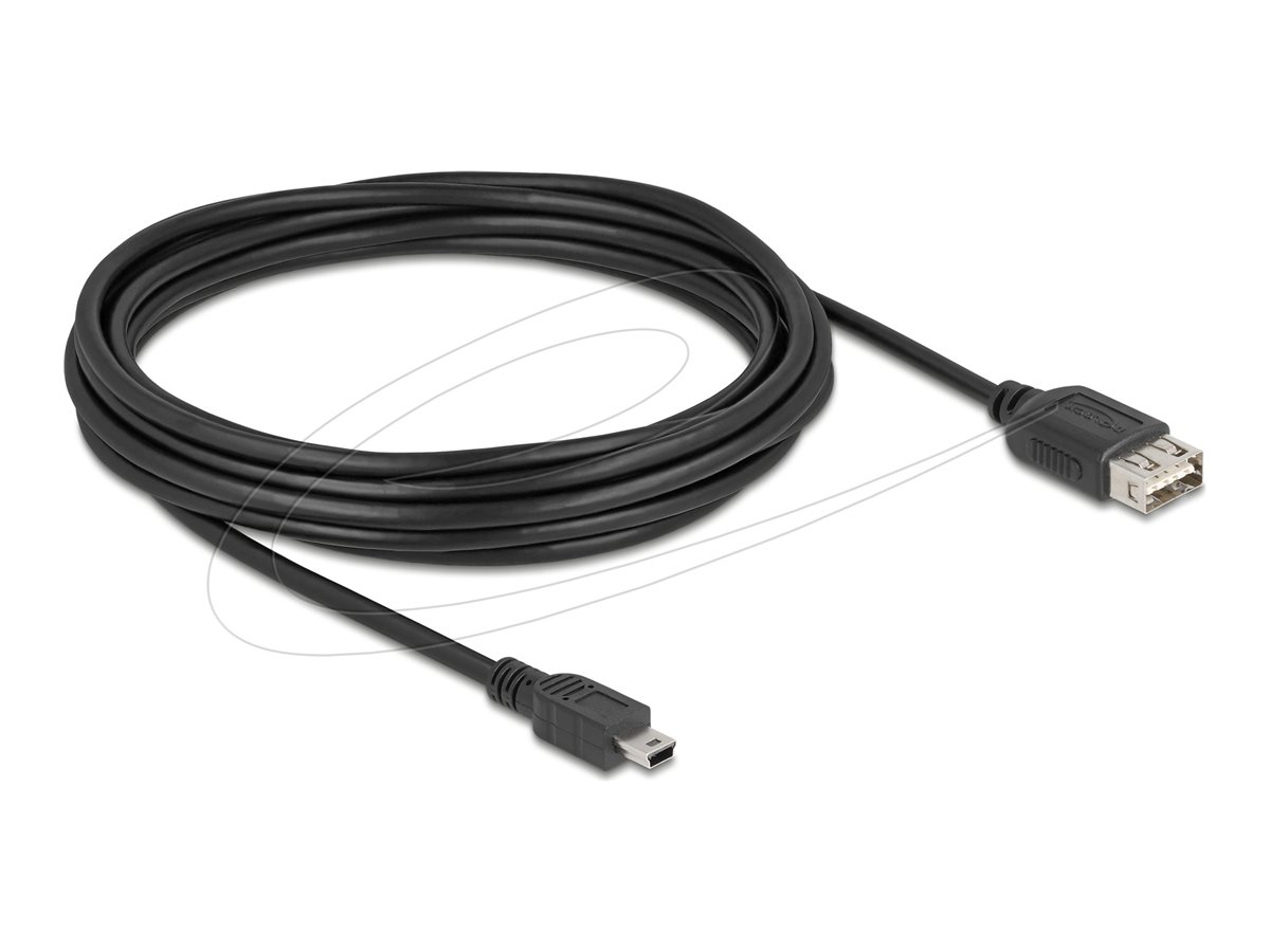 Delock USB-Kabel - Mini-USB, Typ B (M) zu USB (W)